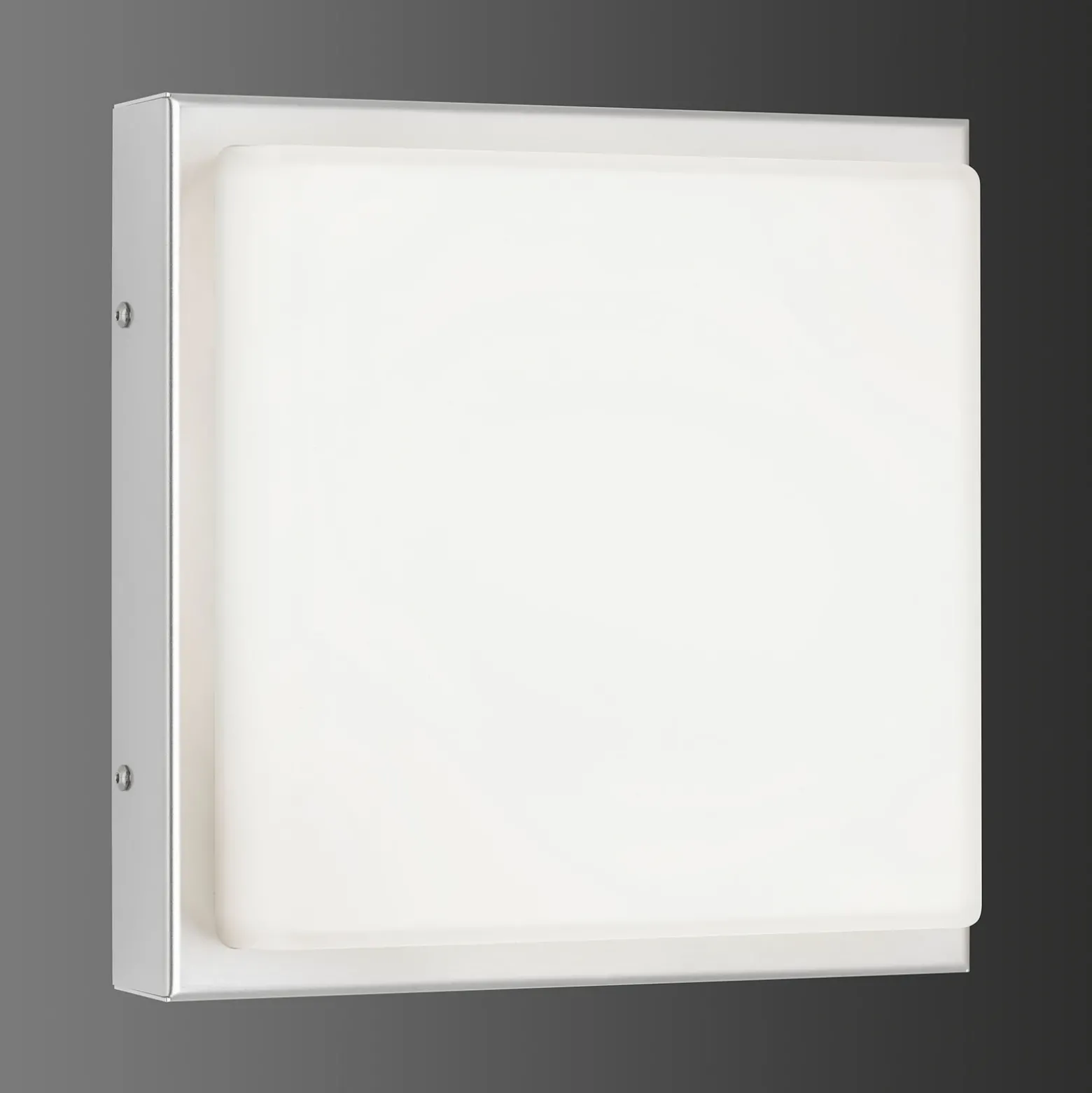 Aplique LED para exterior 046, detector de movimiento, acero inoxidable