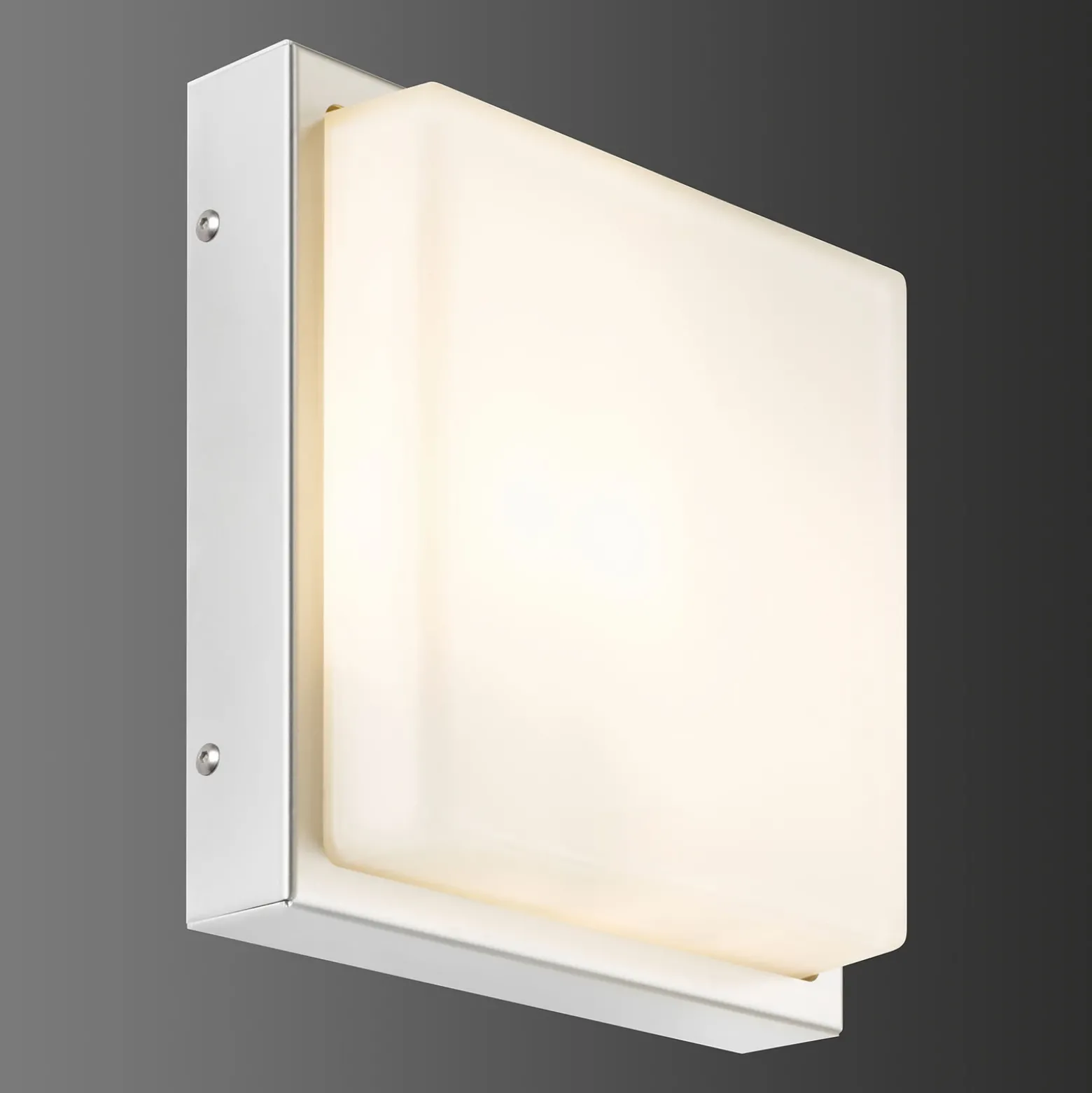 Aplique LED para exterior 046, detector de movimiento, acero inoxidable
