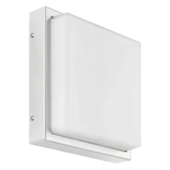 Aplique LED para exterior 046, detector de movimiento, acero inoxidable