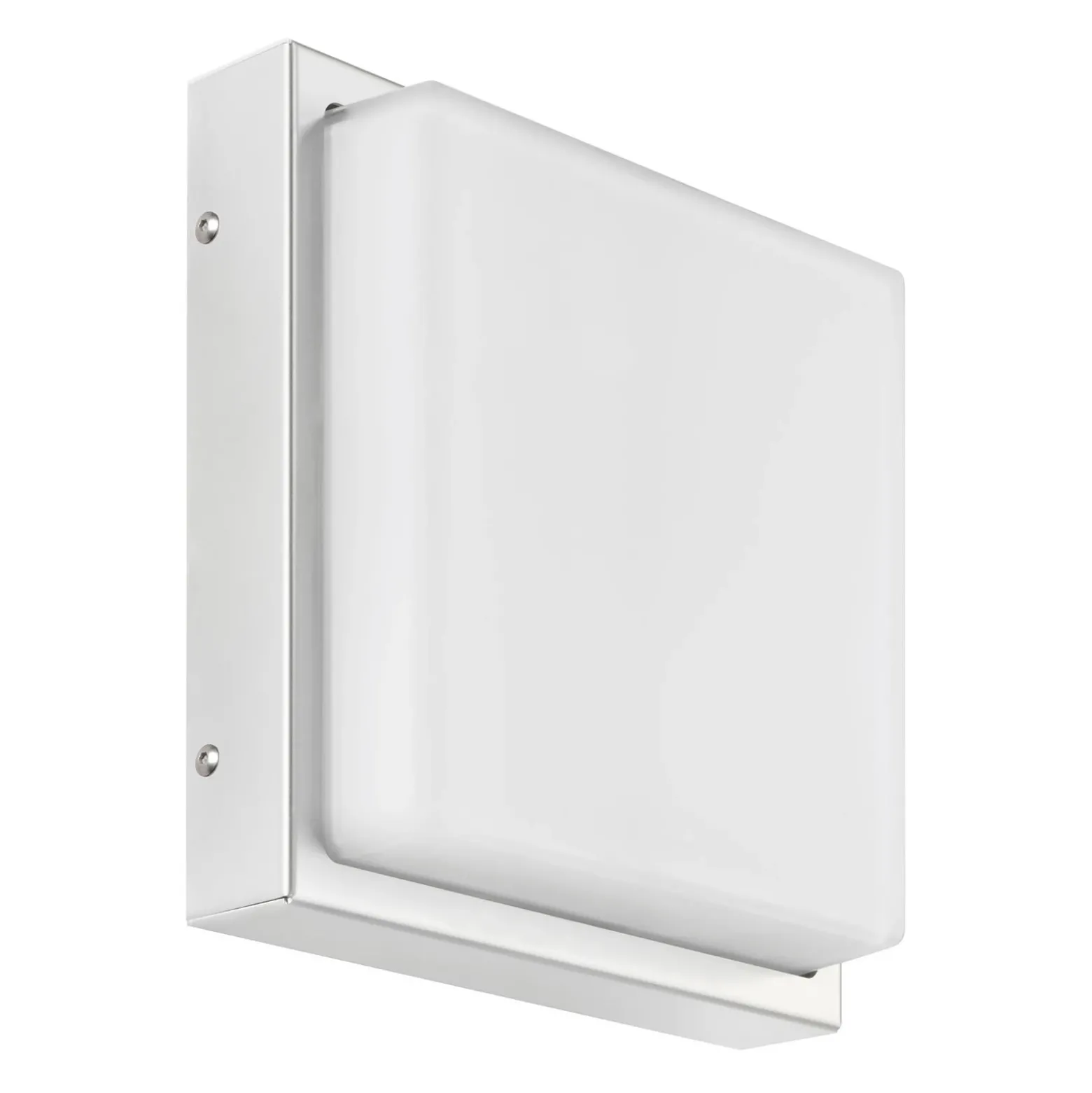 Aplique LED para exterior 046, detector de movimiento, acero inoxidable