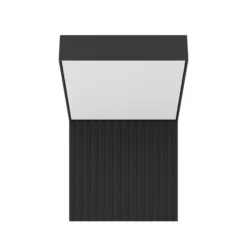 Aplique LED para exterior EGLO GROTTAZZOLINA, negro, 18 cm, IP65