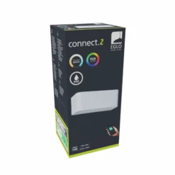 Aplique LED para exterior EGLO connect Smart SANIA-Z, blanca, IP55