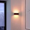 Aplique LED para exterior EGLO connect SANIA-Z, negro, IP55