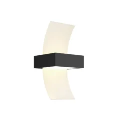 Aplique LED para exteriores Skadi arqueado