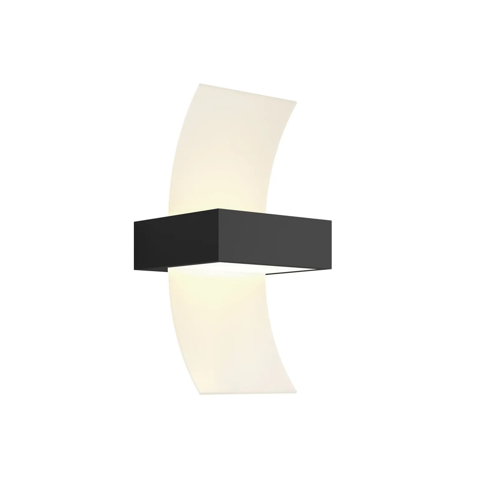 Aplique LED para exteriores Skadi arqueado