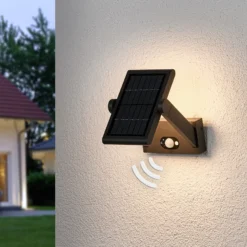 Aplique LED para exteriores Valerian solar