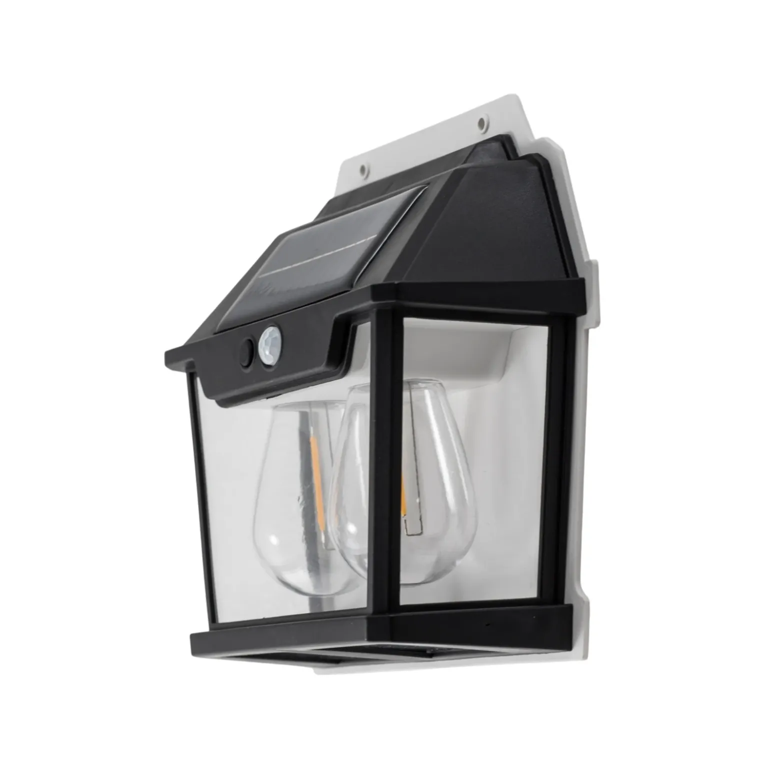 Aplique LED para exterior Filo Double, negro, IP44