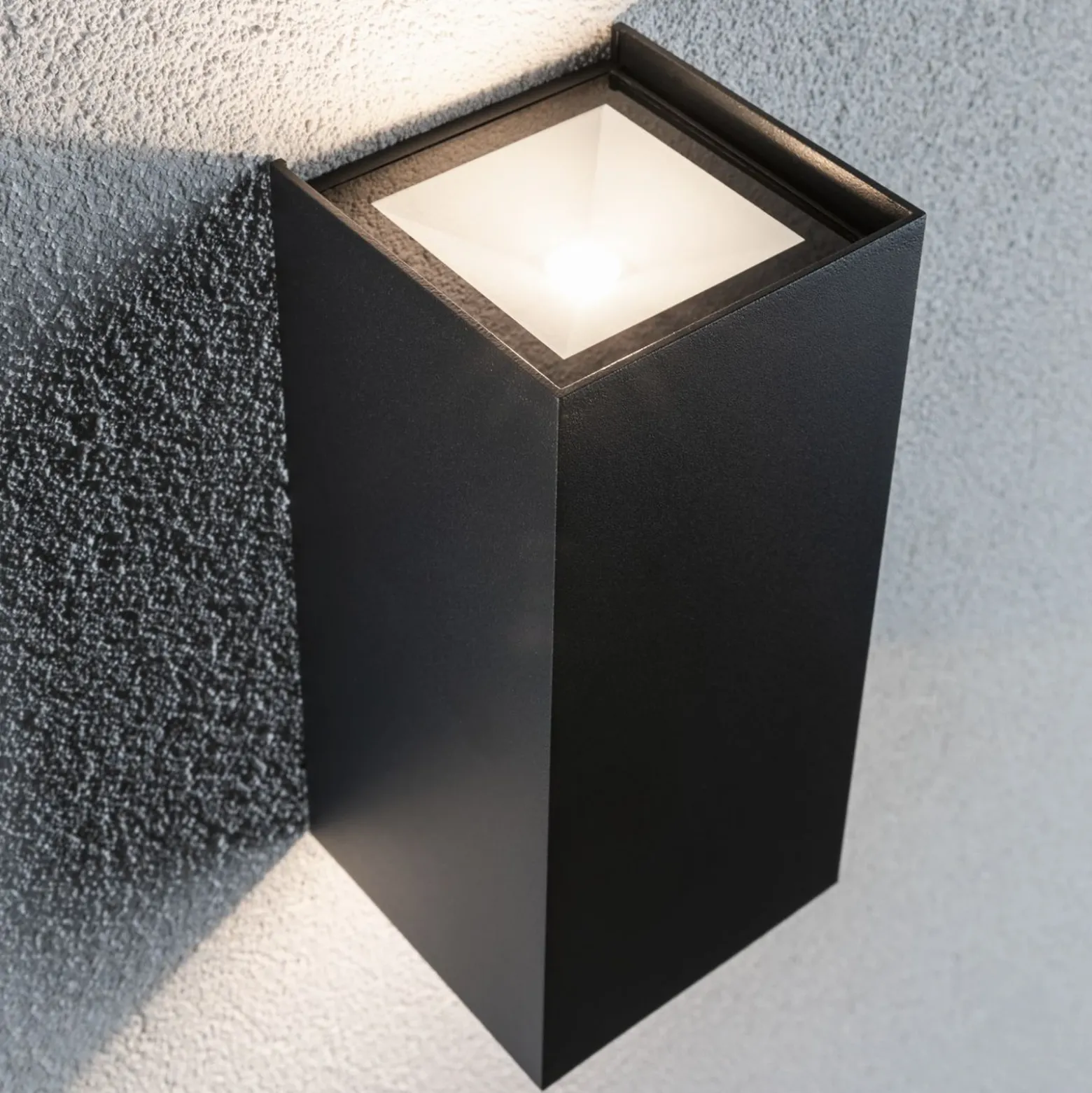 Aplique LED para exterior Flame de Paulmann, 22 cm, antracita, arriba/abajo