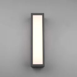 Aplique LED para exterior Fuerte, antracita, aluminio, IP54