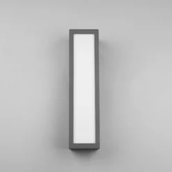 Aplique LED para exterior Fuerte, antracita, aluminio, IP54