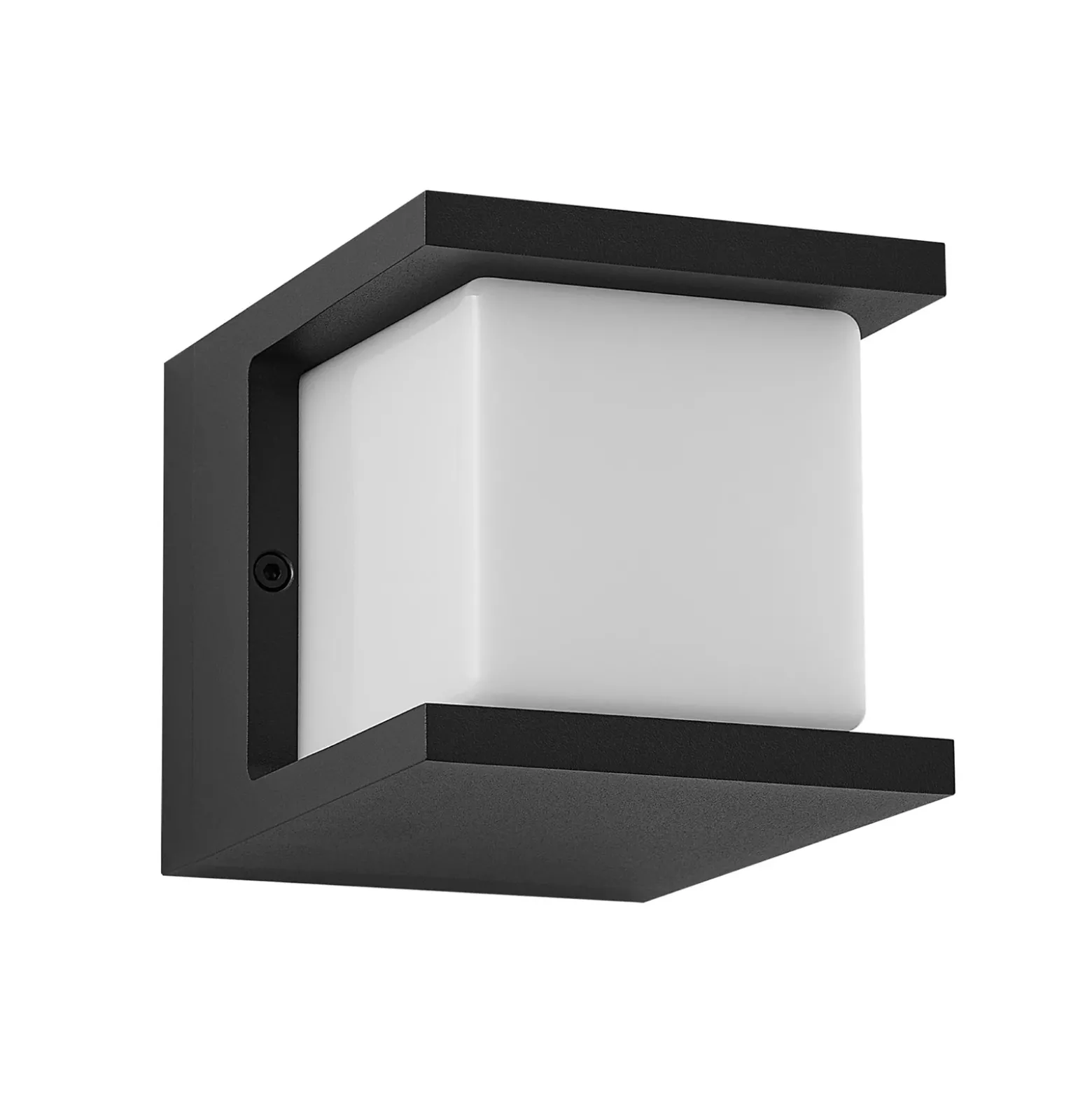 Aplique LED para exterior FYNN-U, antracita, 12 cm, IP65, CCT con