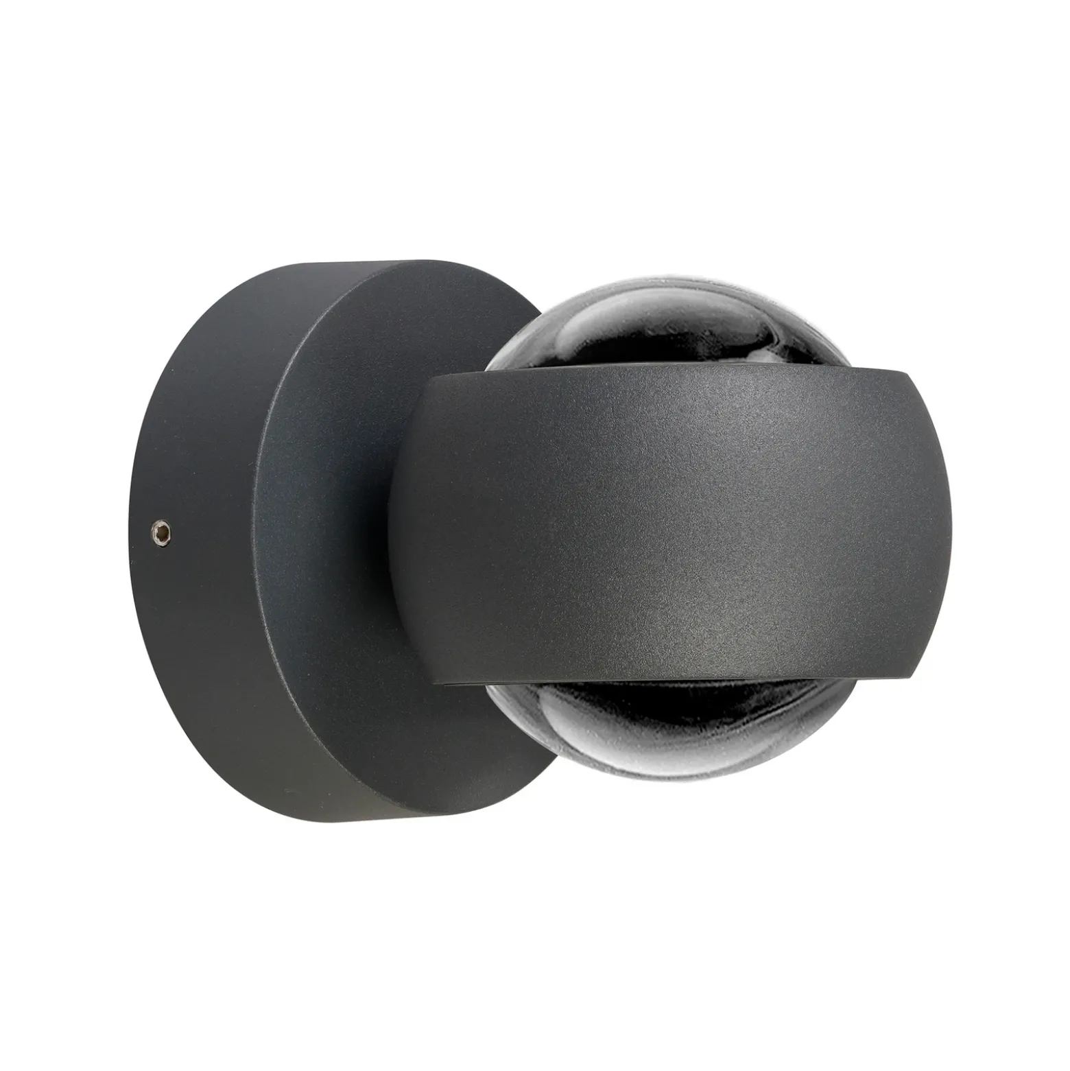 Aplique LED para exterior, grafito, up & down, CCT, atenuable, aluminio
