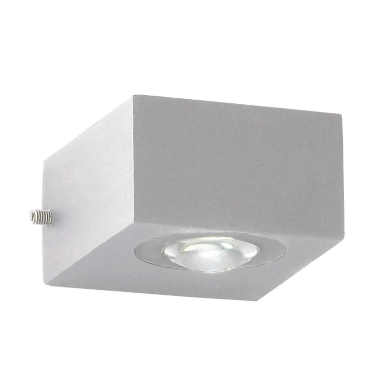 Aplique LED para exterior Helsinki, plata