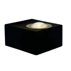Aplique LED para exterior Helsinki, negro