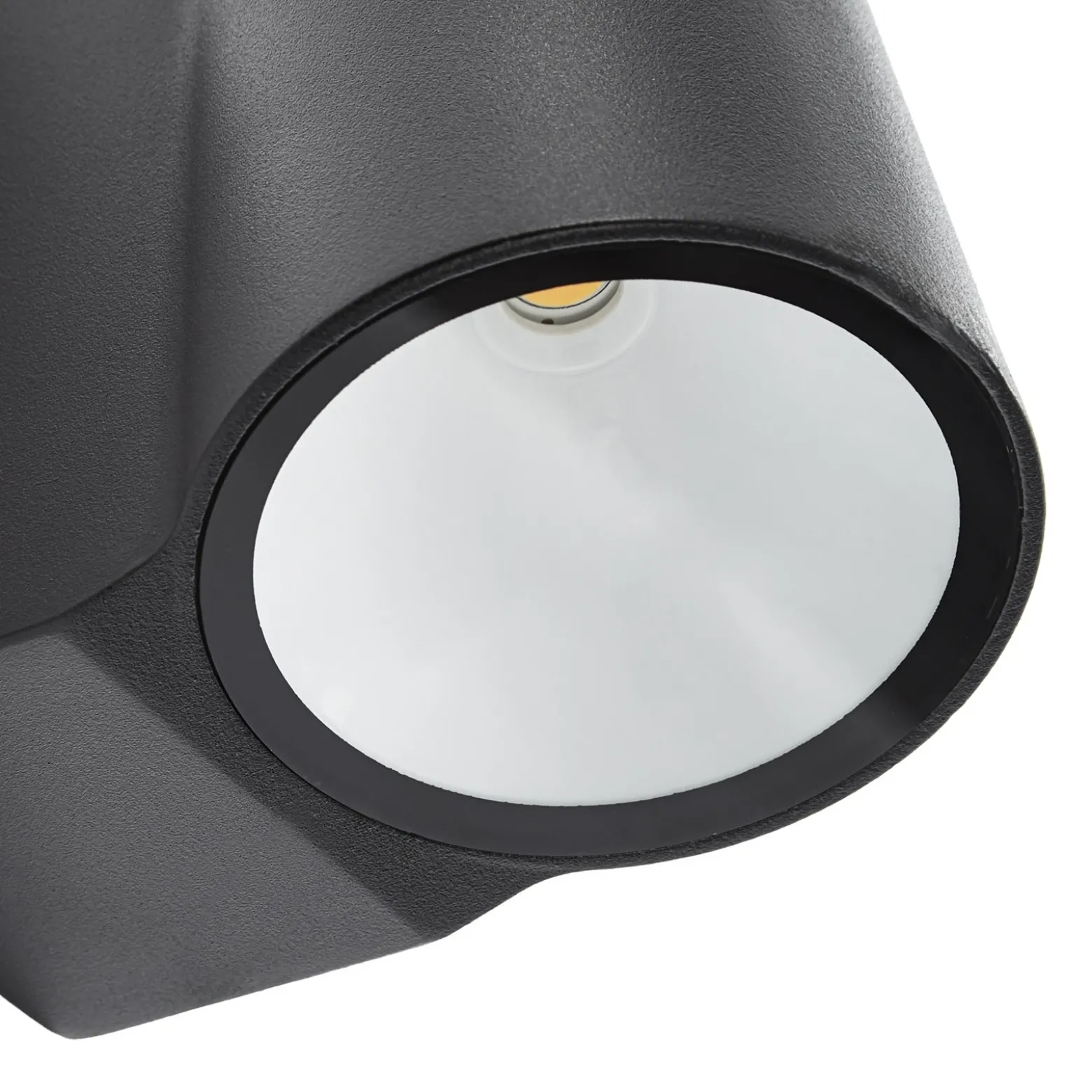 Aplique LED para exterior Illuvia de Lindby, negro mate, IP54