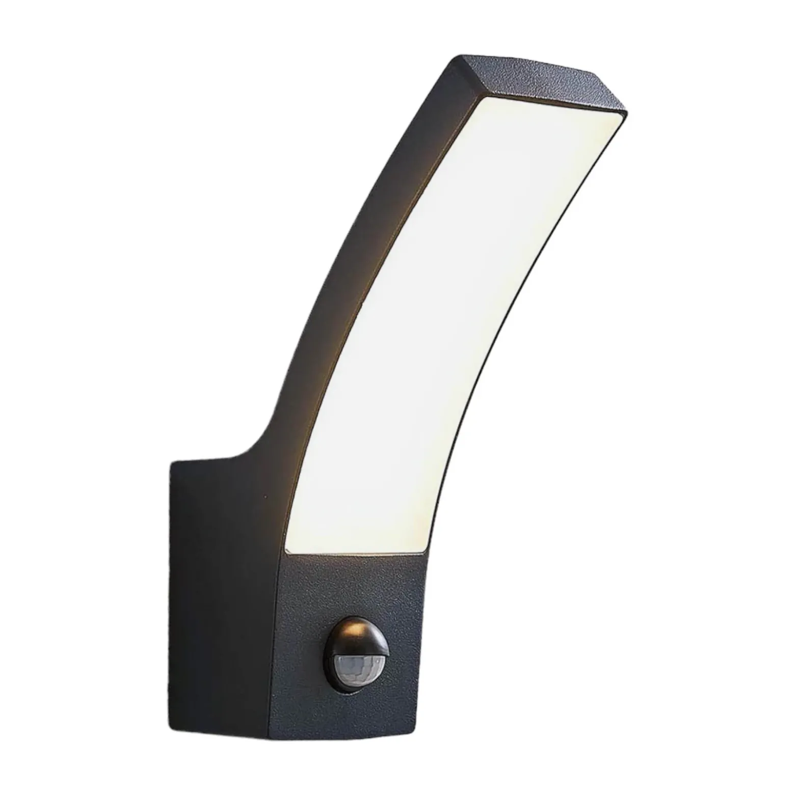 Aplique LED para exterior Ilvita de Lindby, sensor, antracita, IP54