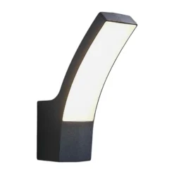 Aplique LED para exterior Ilvita de Lindby, antracita, metal, IP54