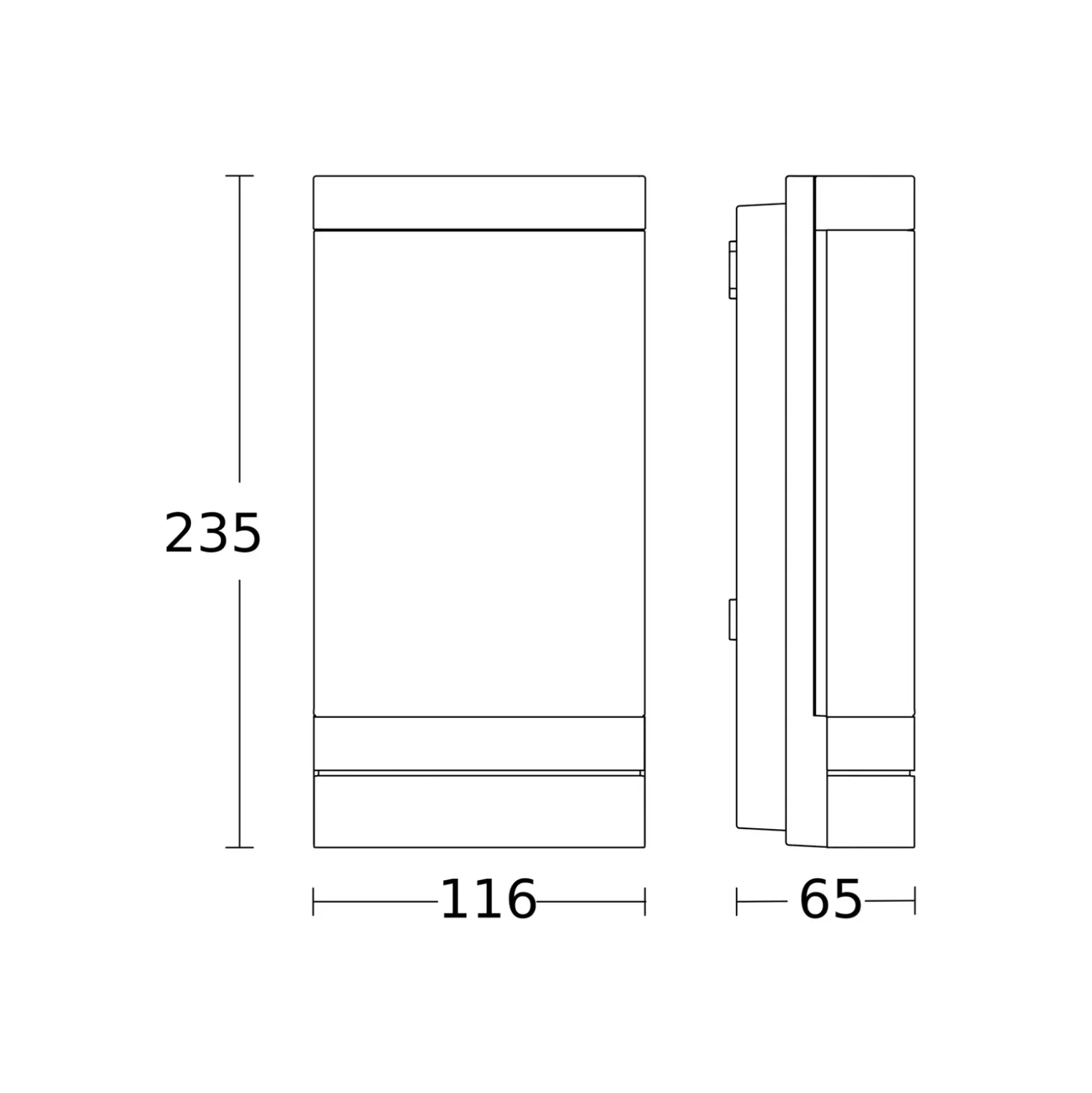 Aplique LED para exterior inteligente STEINEL L 271 DIGI SC con sensor, IP44