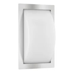 Aplique LED para exterior Ivett acero inoxidable