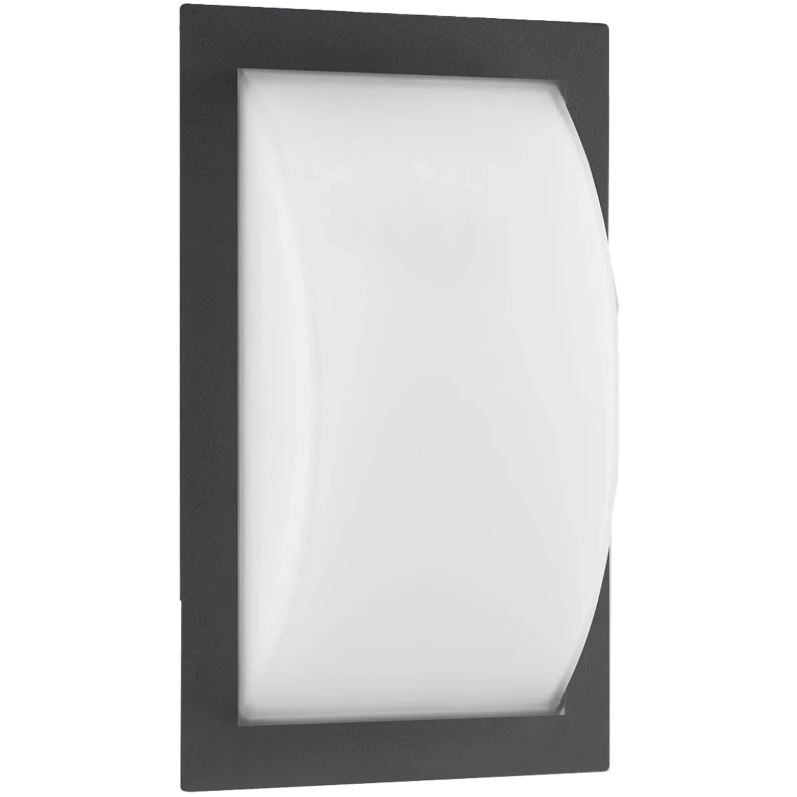 Aplique LED para exterior Ivett, grafito, detector de movimiento