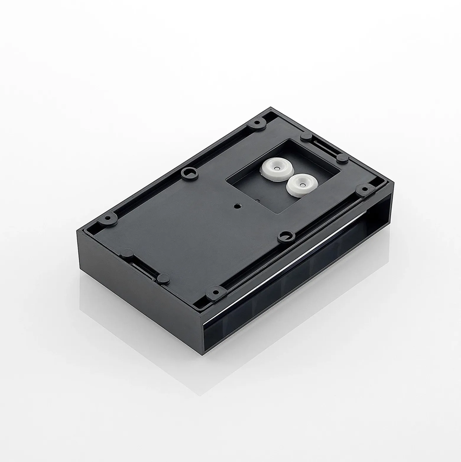 Aplique LED para exterior Jarte de Lindby, 20 cm, arriba/abajo, gris, IP65