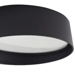 Aplique LED para exterior Jesiba de Lindby, antracita, aluminio, Ø 16 cm