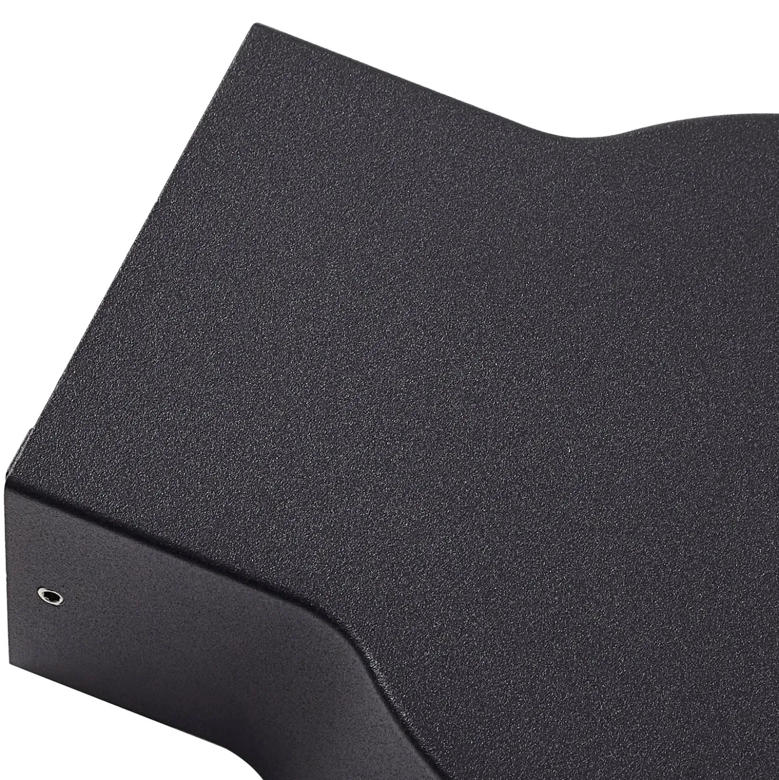 Aplique LED para exterior Jesiba de Lindby, antracita, aluminio, Ø 16 cm
