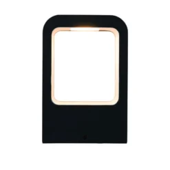 Aplique LED para exterior Juna, antracita, aluminio, IP54, 830