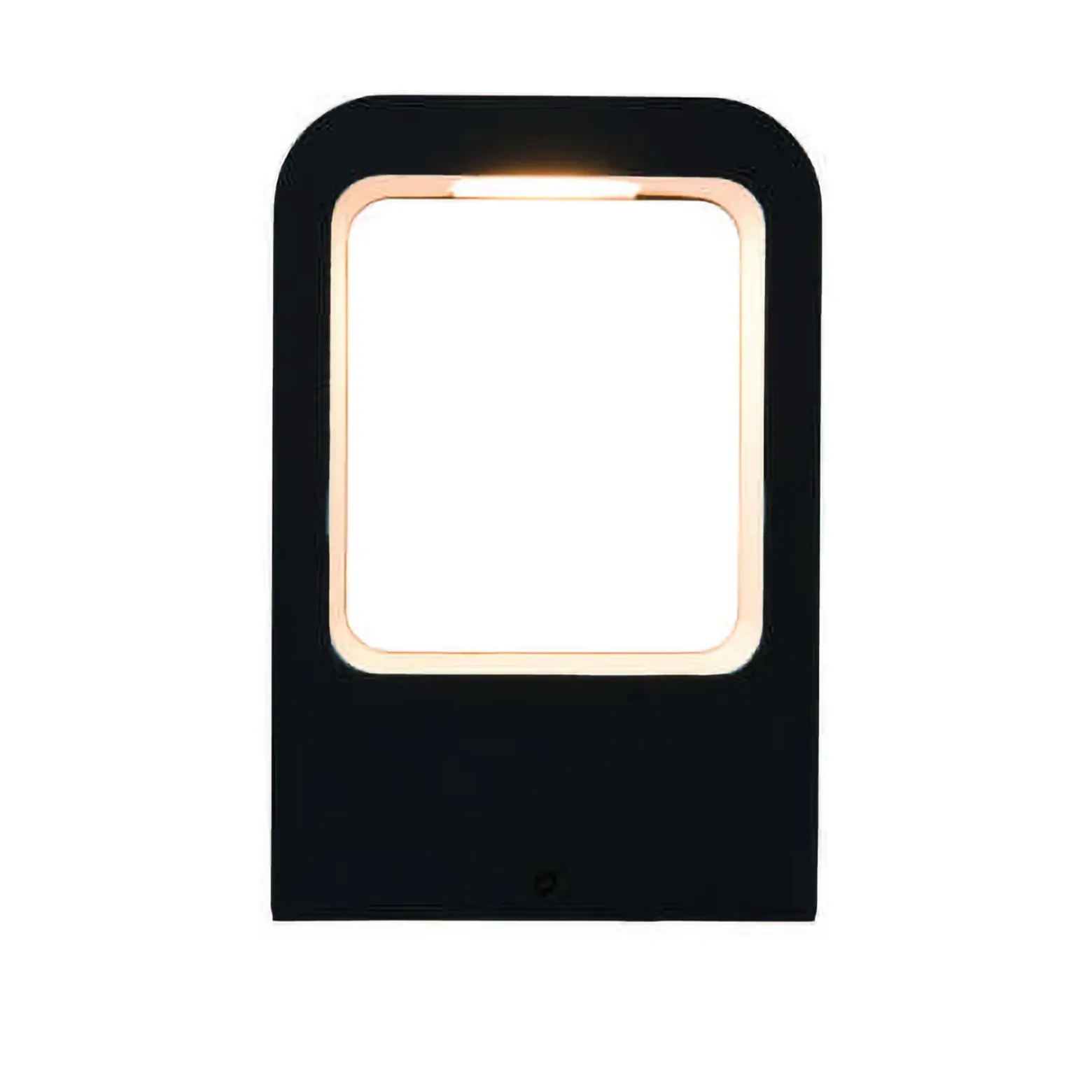 Aplique LED para exterior Juna, antracita, aluminio, IP54, 830