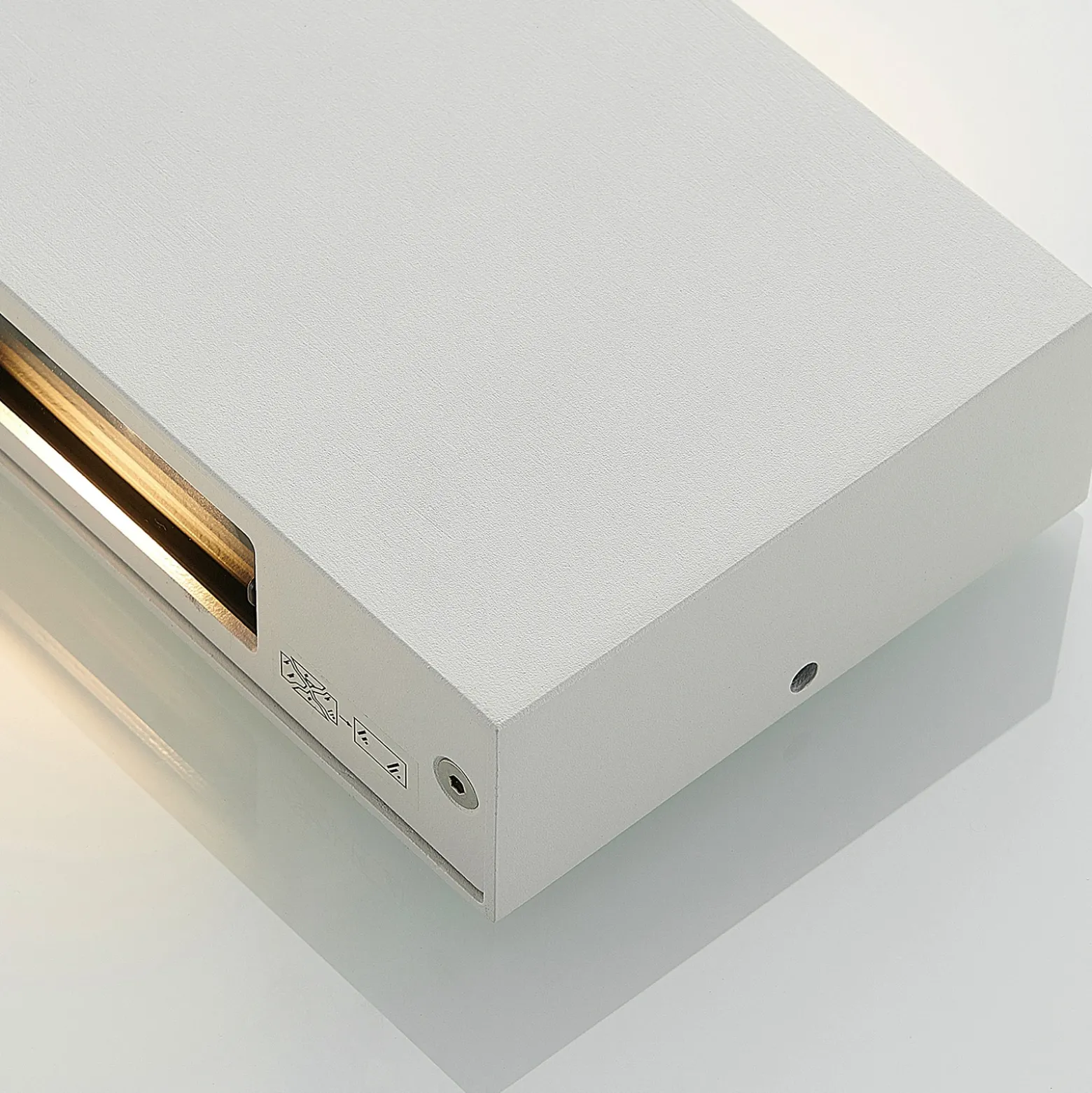 Aplique LED para exterior Katla de aluminio