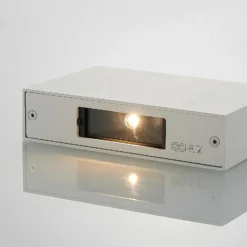 Aplique LED para exterior Katla de aluminio