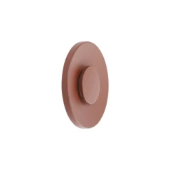 Aplique LED para exterior Kayana de Lucande, color óxido, aluminio, 24 cm