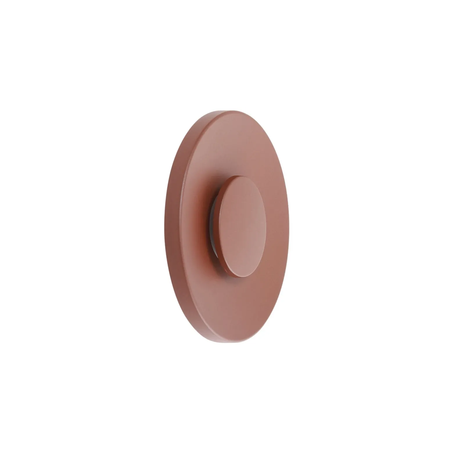 Aplique LED para exterior Kayana de Lucande, color óxido, aluminio, 24 cm