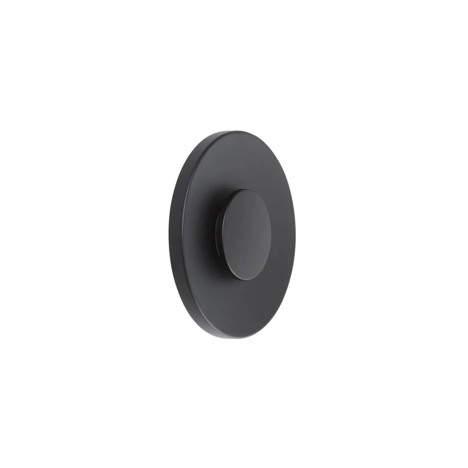 Aplique LED para exterior Kayana de Lucande, negro, aluminio, 24 cm
