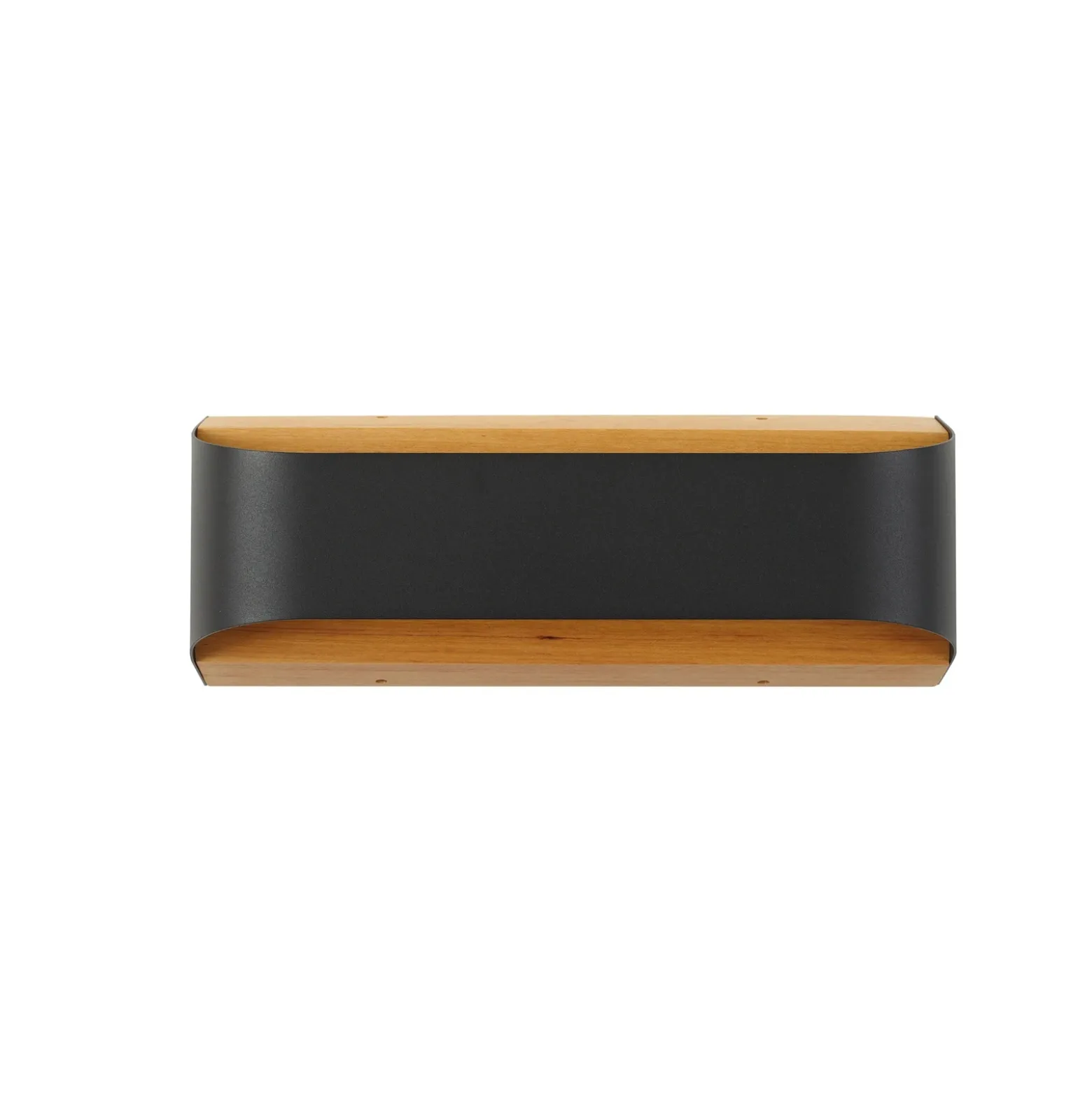 Aplique LED para exterior Lenore de Lindby, negro, metal, 36,5 cm