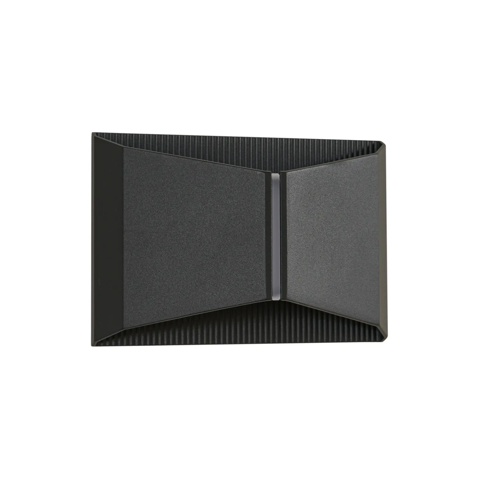Aplique LED para exterior Lindby Anlira, negro, Up & down, IP65