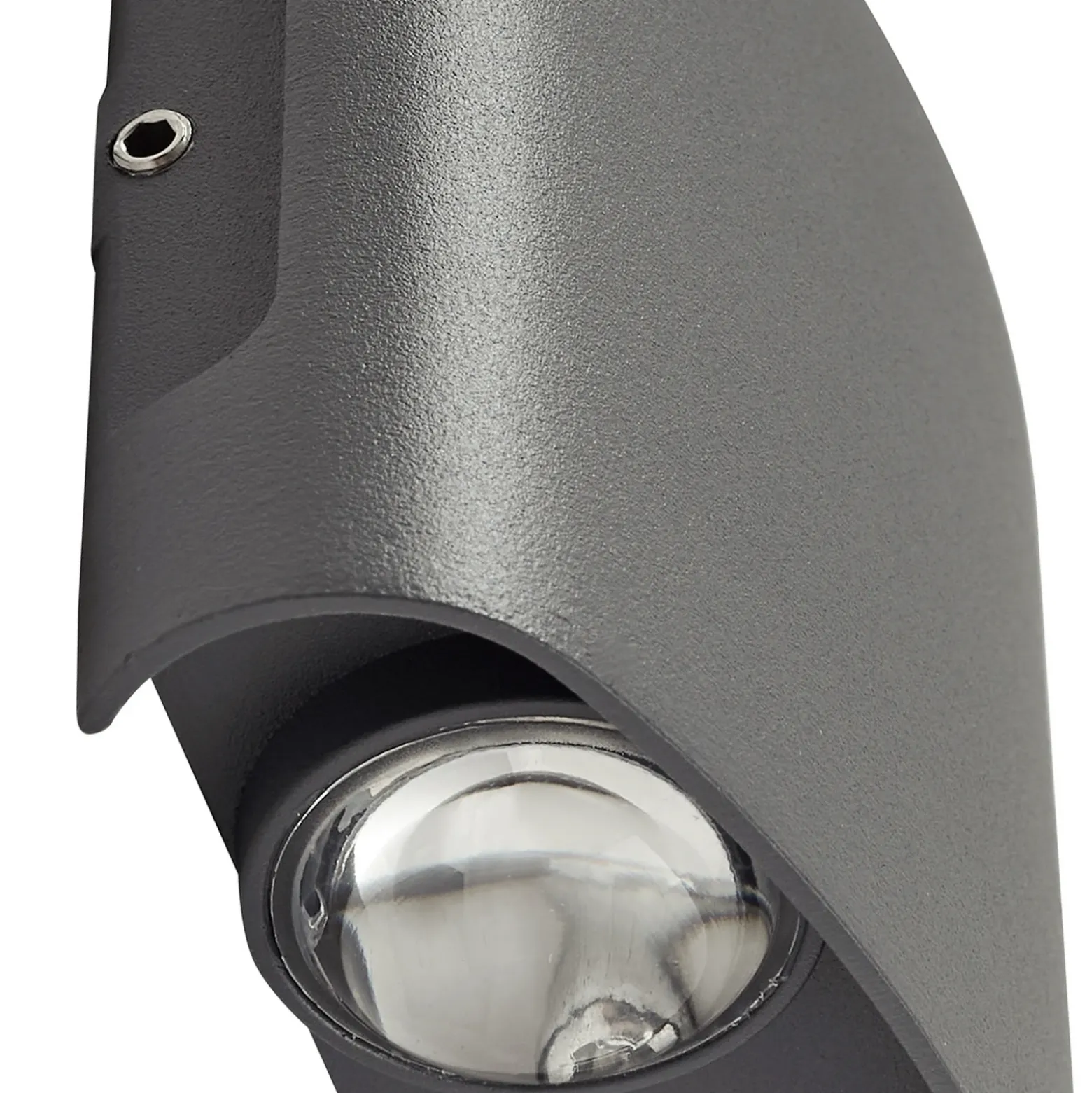 Aplique LED para exterior Lindby Ithan, 2 luces, antracita, 12 cm