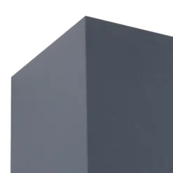 Aplique LED para exterior Lindby Smart Dara, gris, angular, CCT RGB, Tuya