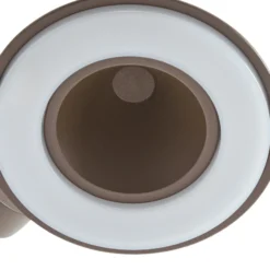 Aplique LED para exterior Lindby Soran, marrón, metal, IP44
