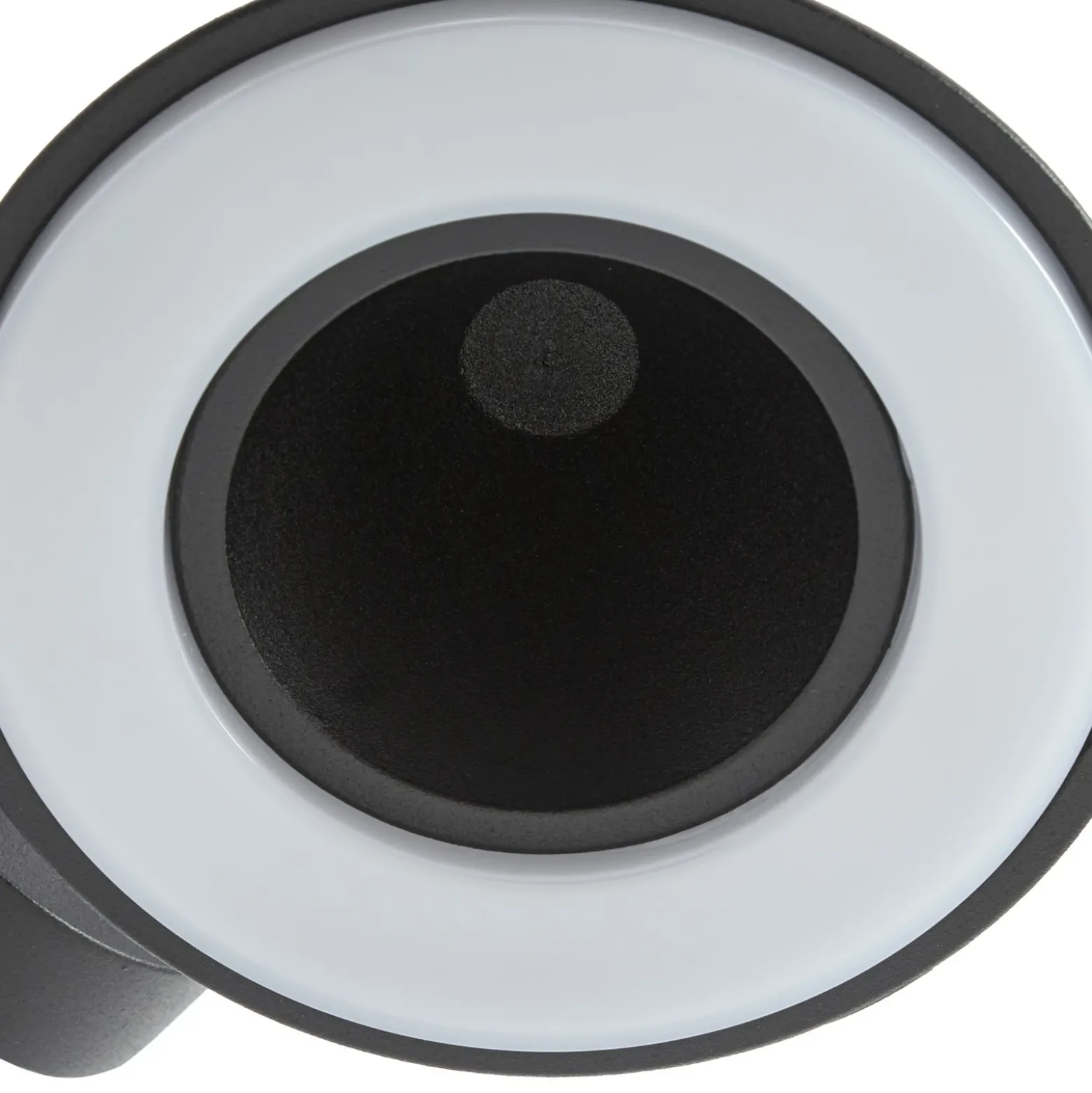 Aplique LED para exterior Lindby Soran, negra, metal, IP44