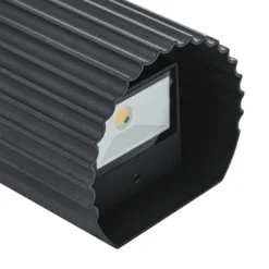 Aplique LED para exterior Lindby Ralino, negro, 2 luces, IP65