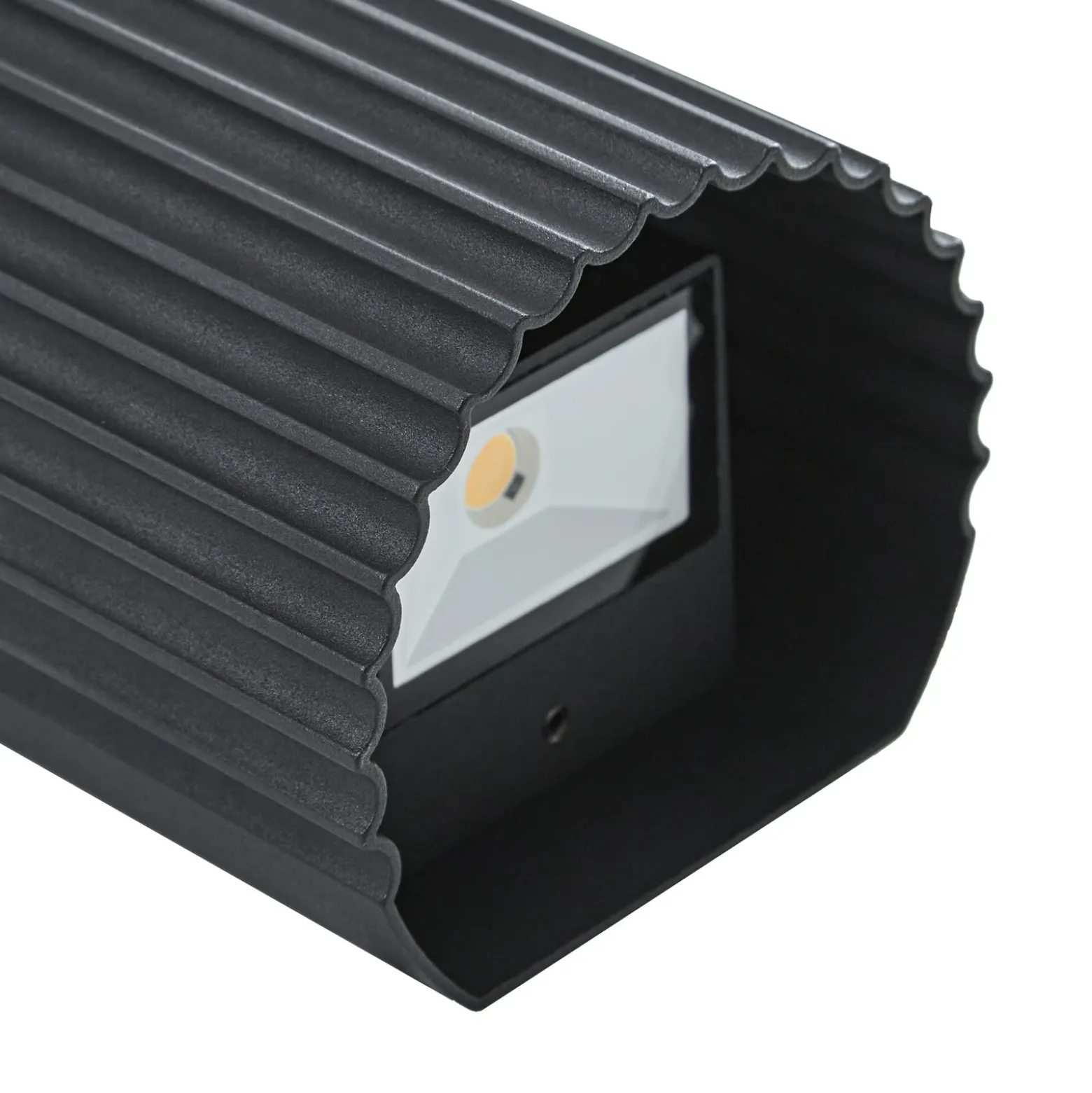 Aplique LED para exterior Lindby Ralino, negro, 2 luces, IP65