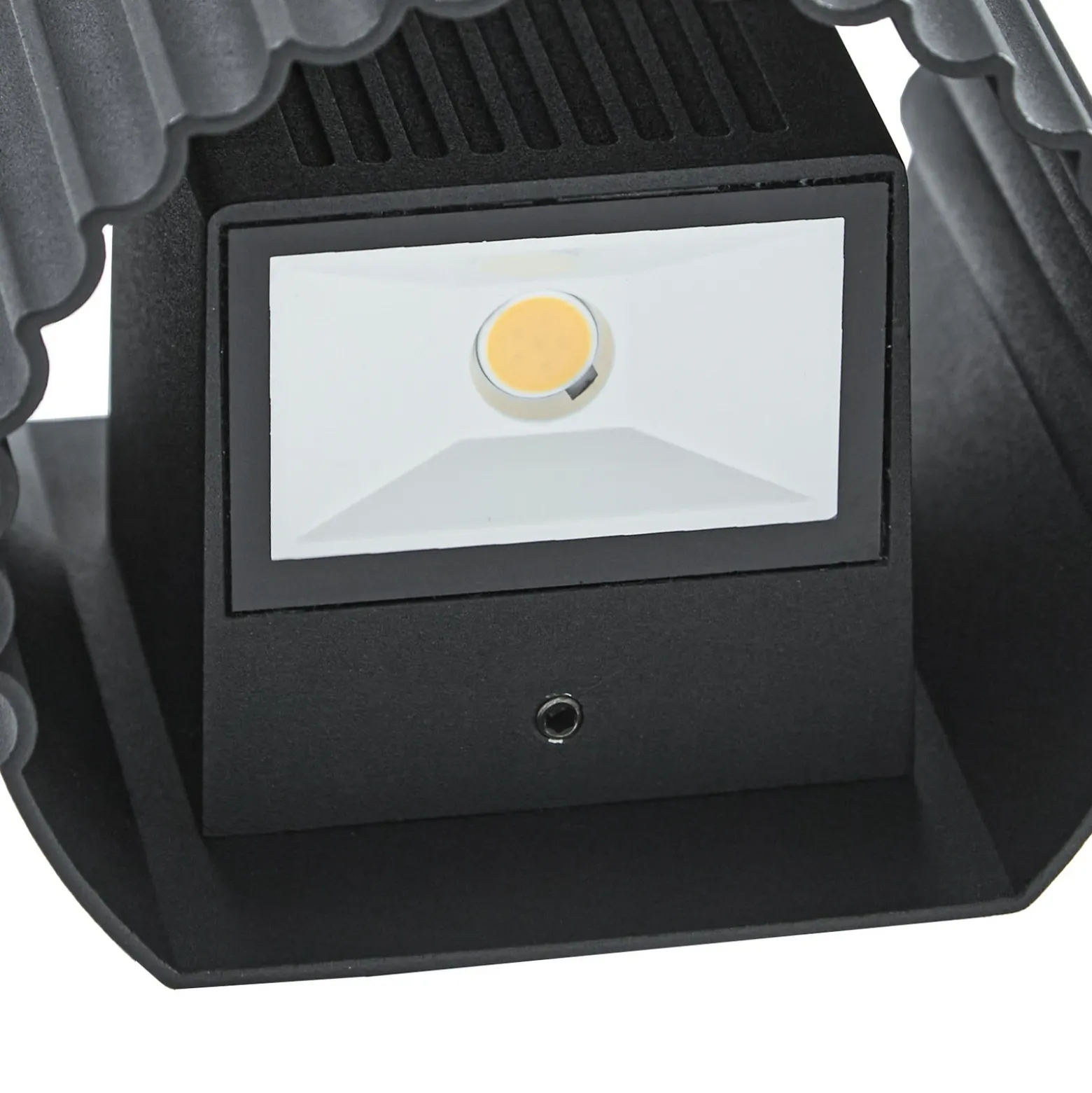Aplique LED para exterior Lindby Ralino, negro, 2 luces, IP65