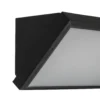 Aplique LED para exterior Lindby Abby, sensor, IP65, gris oscuro