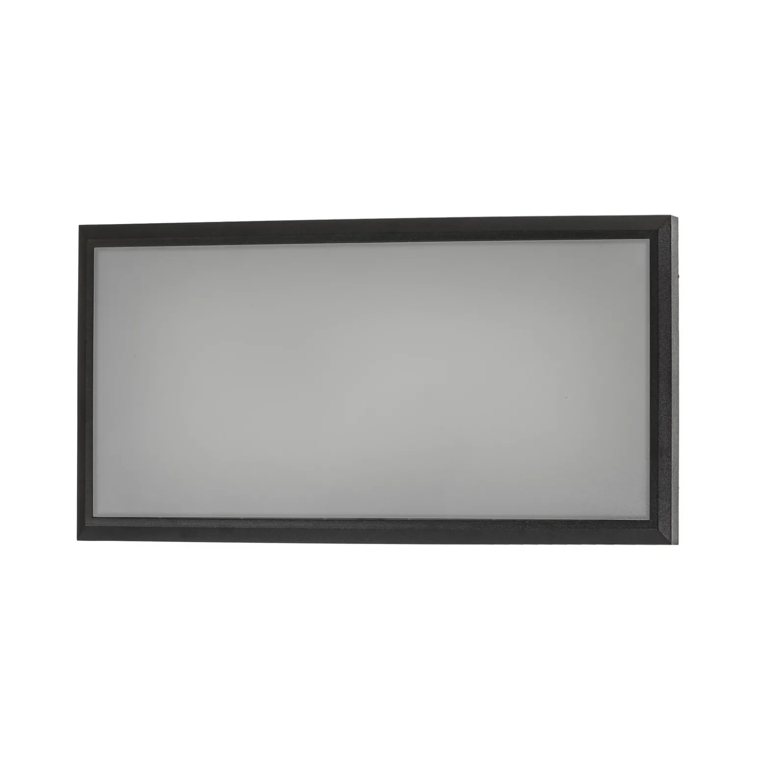 Aplique LED para exterior Lindby Abby, sensor, IP65, gris oscuro