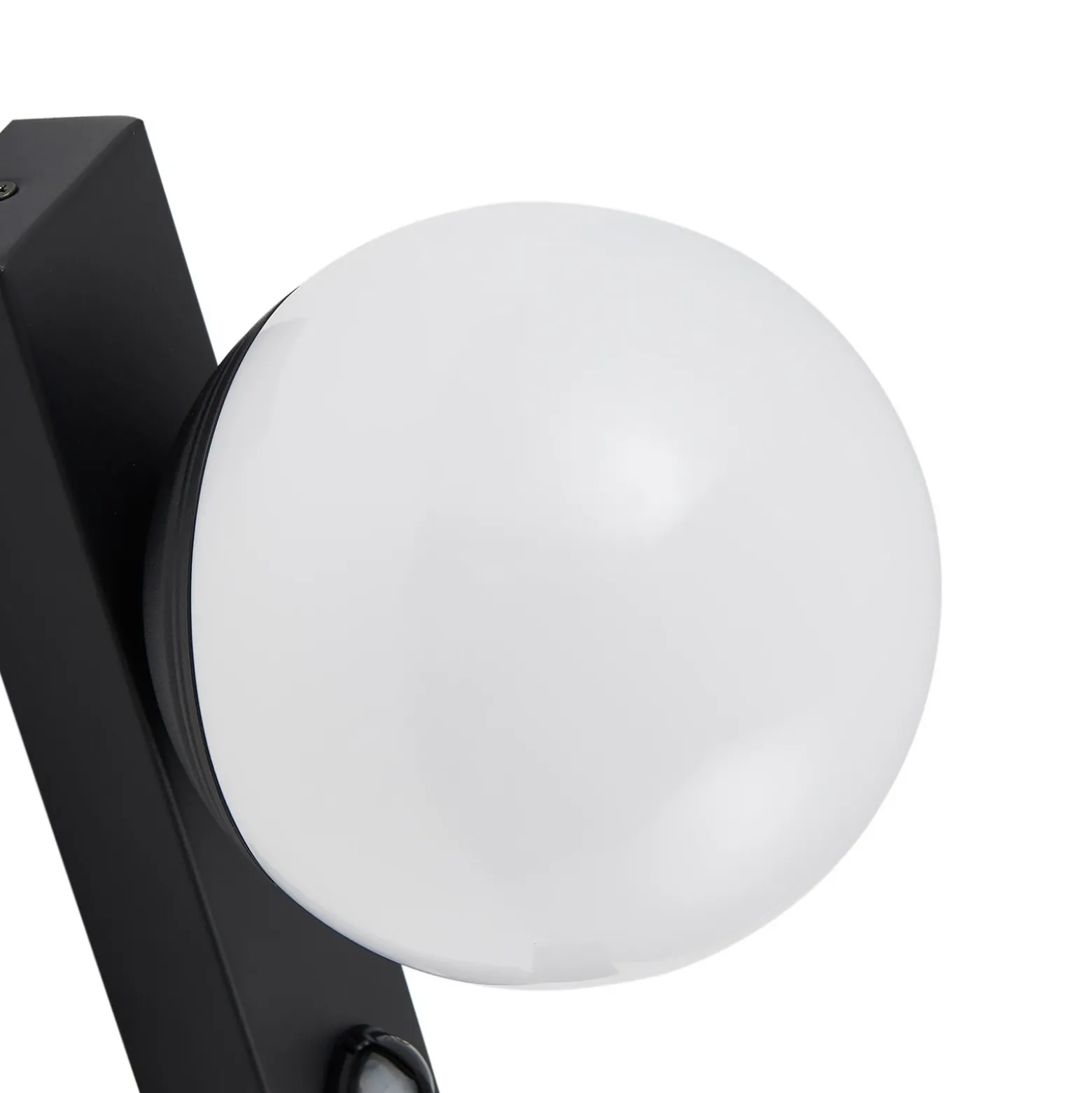 Aplique LED para exterior Lindby Larcie, 35 cm, 2 luces, aluminio, sensor