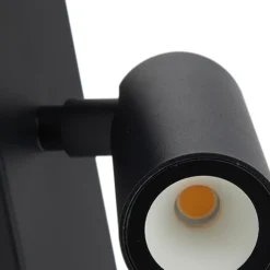 Aplique LED para exterior Lindby Larcie, 35 cm, 2 luces, aluminio, sensor