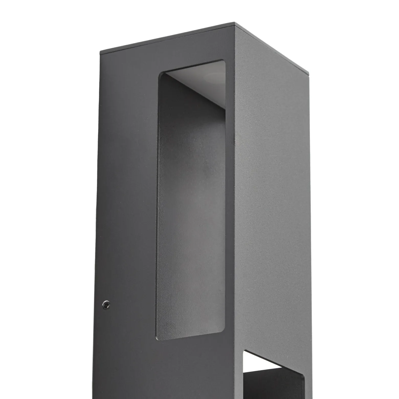 Aplique LED para exterior Lindby Enyra, negro, 27 cm, IP65