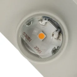 Aplique LED para exterior Lindby Ithan, 5 luces, blanco, 27 cm