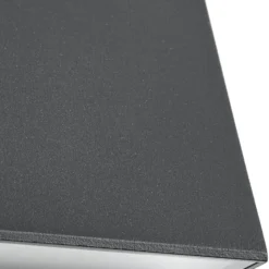Aplique LED para exterior Lindby Triava, negro, aluminio, IP65